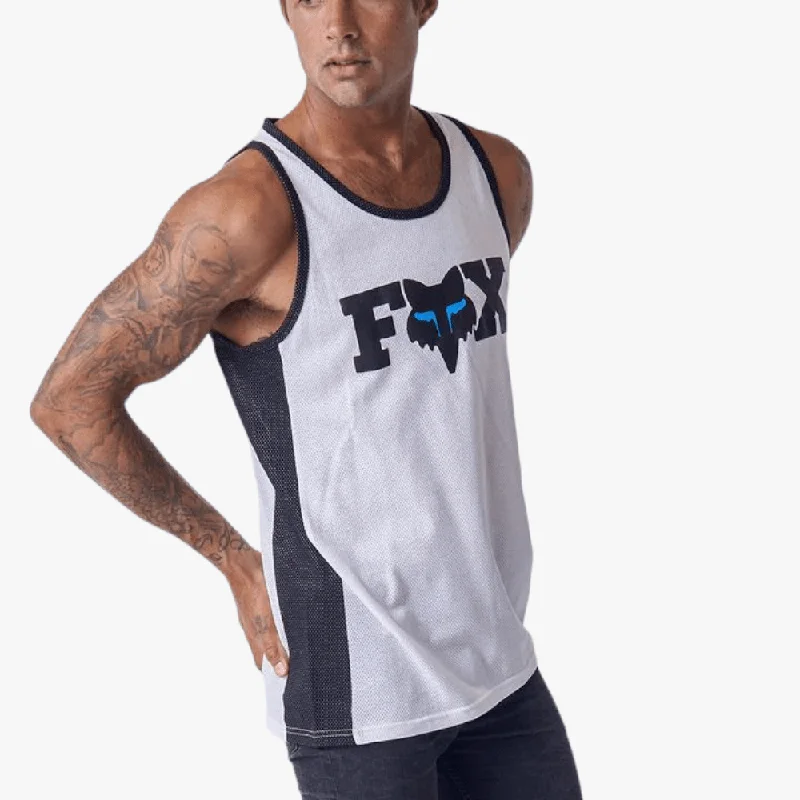 Discount Extravaganza Fox Mens Havoc Airline Vest White