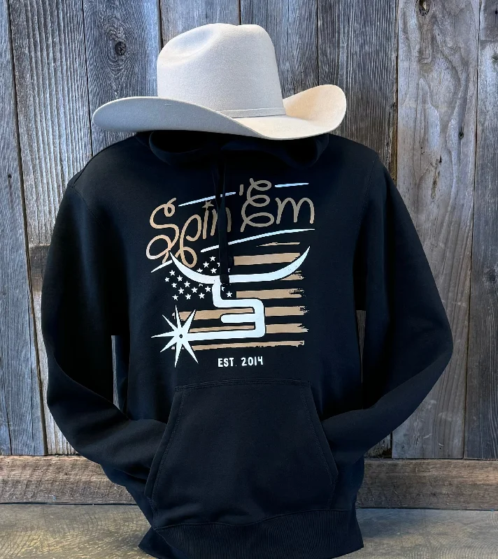 Weekend Discounts to Relish Men’s Black Gold Rush Hoodies