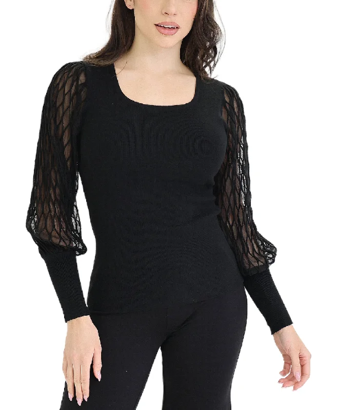 Exclusive Offer Sweater w/ Sleeve Detail