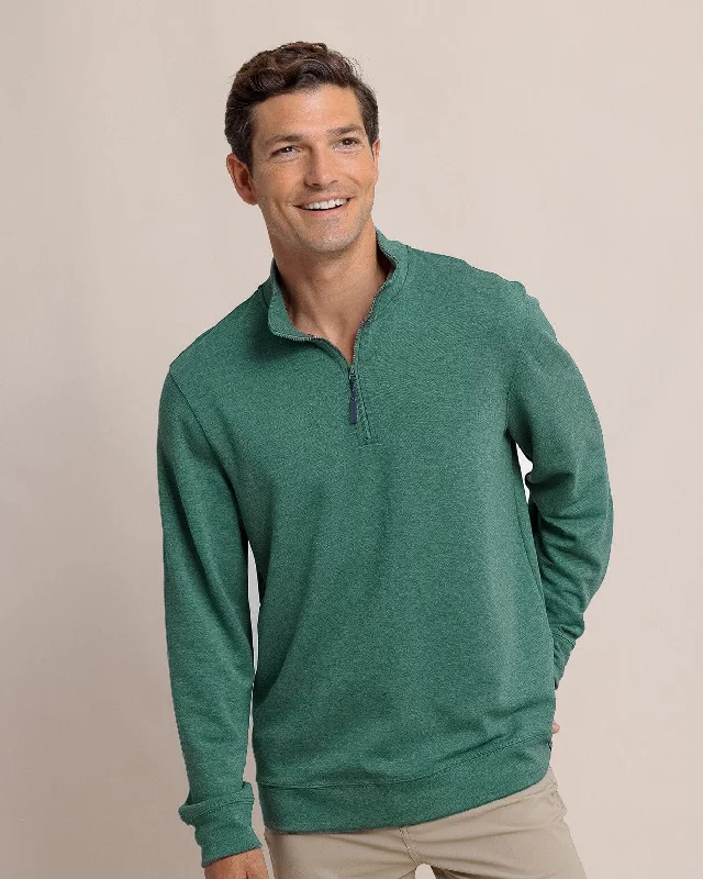 Limited Supply Whyche Interlock Heather Quarter Zip
