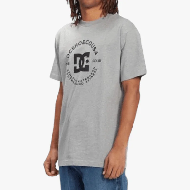 Season Finale Sale Dc Mens Star Pilot Short Sleeve Tee Heather Grey