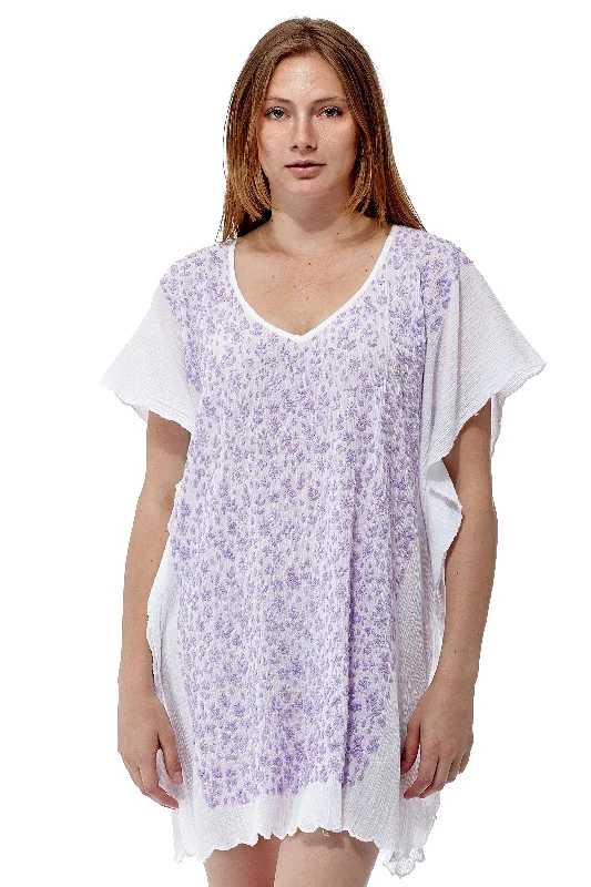 La Cera Hand-Embroidered Cover Up