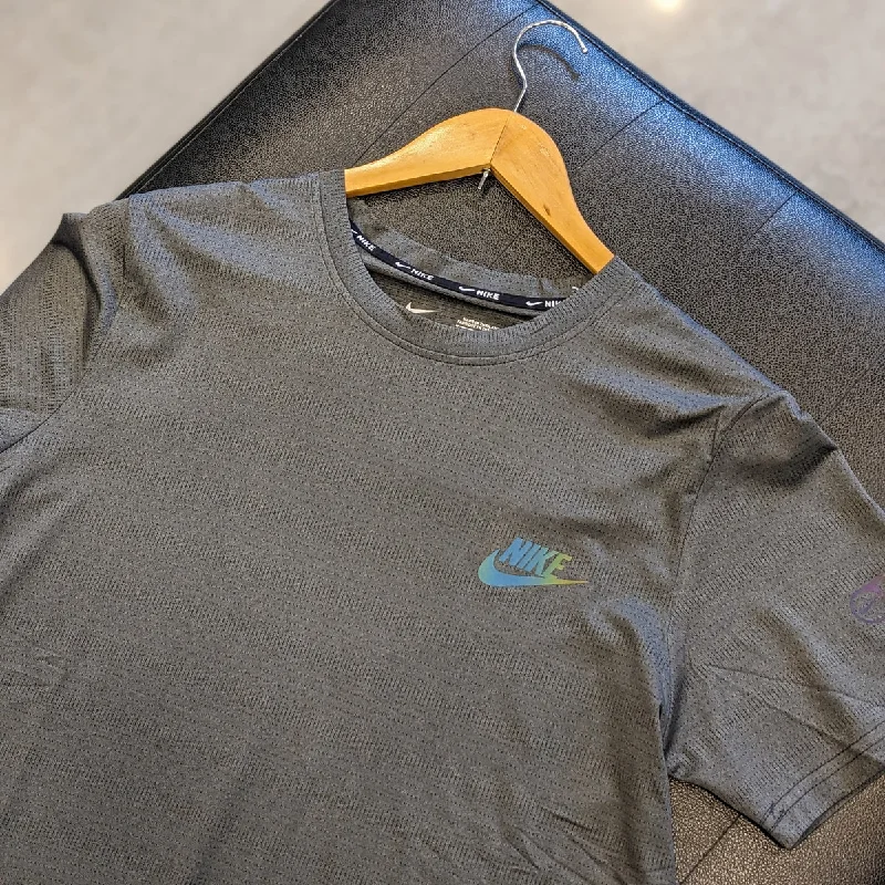 Deal Mania NK - Men 'Dark Grey' Short Sleeve Dry Fit T-Shirt SP12