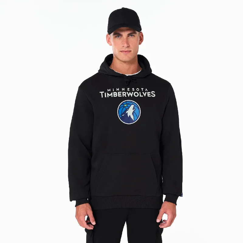Limited Availability Minnesota Timberwolves NBA Black Pullover Hoodie
