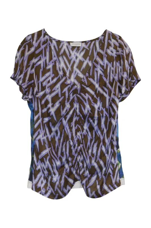 Lowest Price [WW22598] Dries Van Noten | Short sleeve top