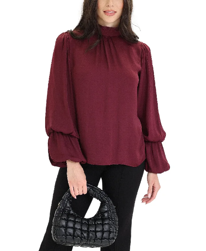 Weekend Discounts to Relish Blouse w/ Tiered Sleeves