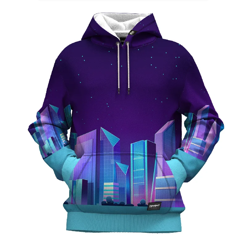 Clearance Sale Midnight City Hoodie