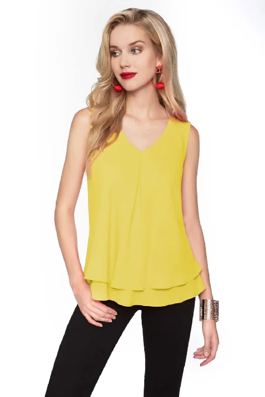 Frank Lyman Top Style 61175-LEM Lemon