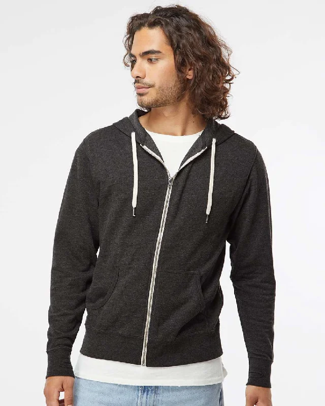 Savings Event Lightweight Loopback Terry Full-Zip Hooded Sweatshirt