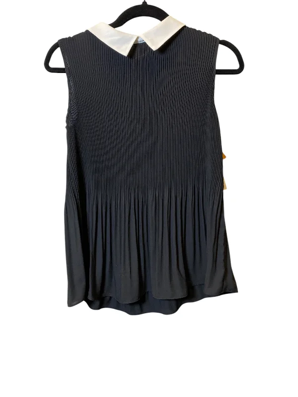 Weekend Savings Bonanza Top Sleeveless By Adrianna Papell In Black & White, Size: S