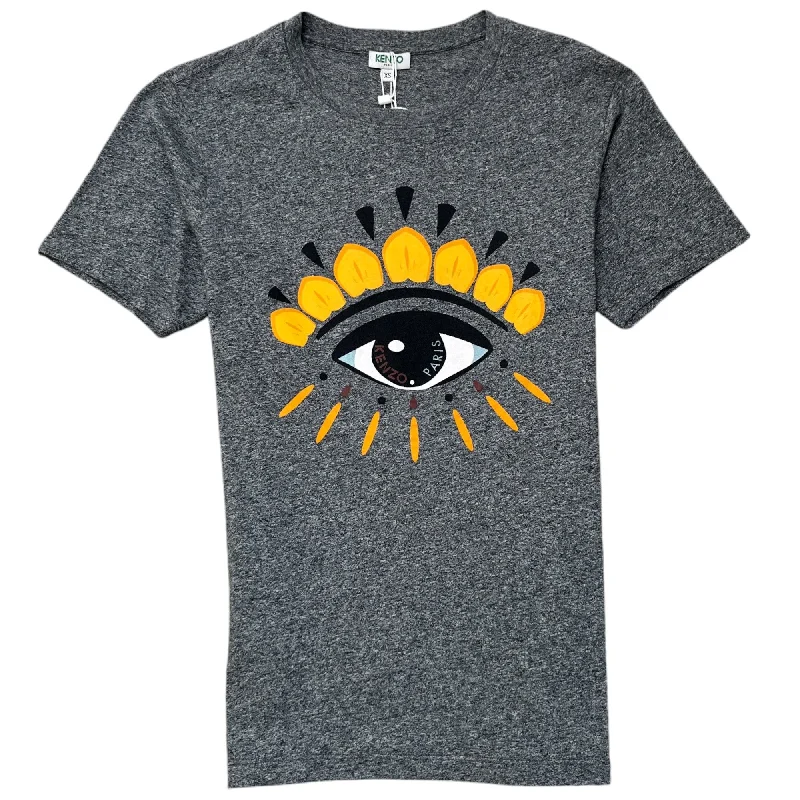 Last Chance Men's Eye Logo T-Shirt Grey Size XS