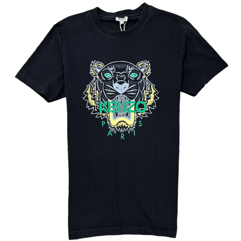 Exclusive Deal Men's Tiger Logo T-Shirt Black Size S