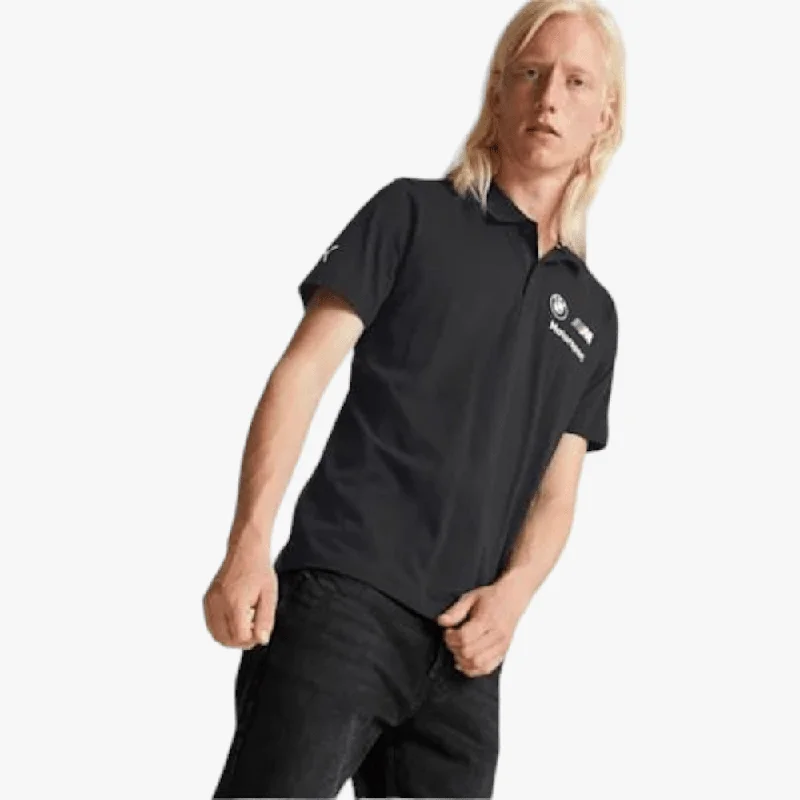 Weekend Discounts to Enjoy Puma Mens Bmw Mms Ess Short Sleeve Polo Golfer Black