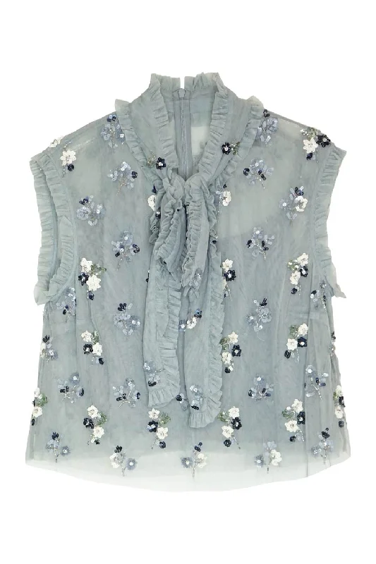 Weekend Deals That Impress [WW22357] Needle & Thread | Sleeveless Top