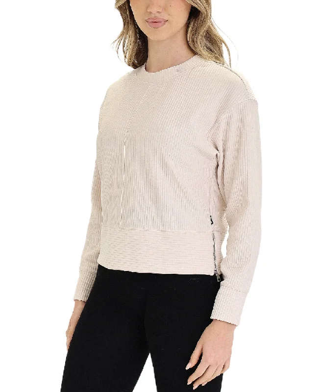 Limited Supply Ribbed Top w/ Zipper Detail