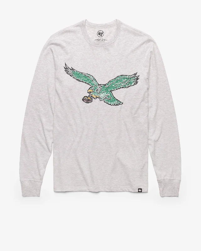 Great Deals PHILADELPHIA EAGLES HISTORIC PREMIER '47 FRANKLIN LONG SLEEVE