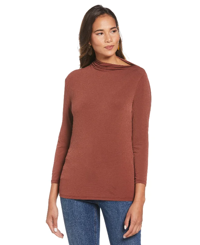 Weekend Extravaganza: Shop Now Plus Size Draped Knit Top