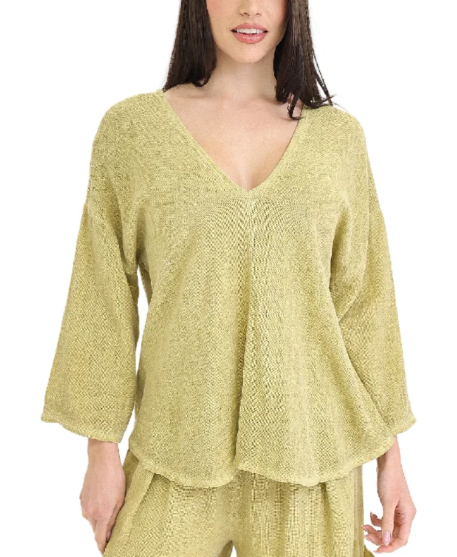 Weekend Specials to Relish Linen & Cotton Combo Top