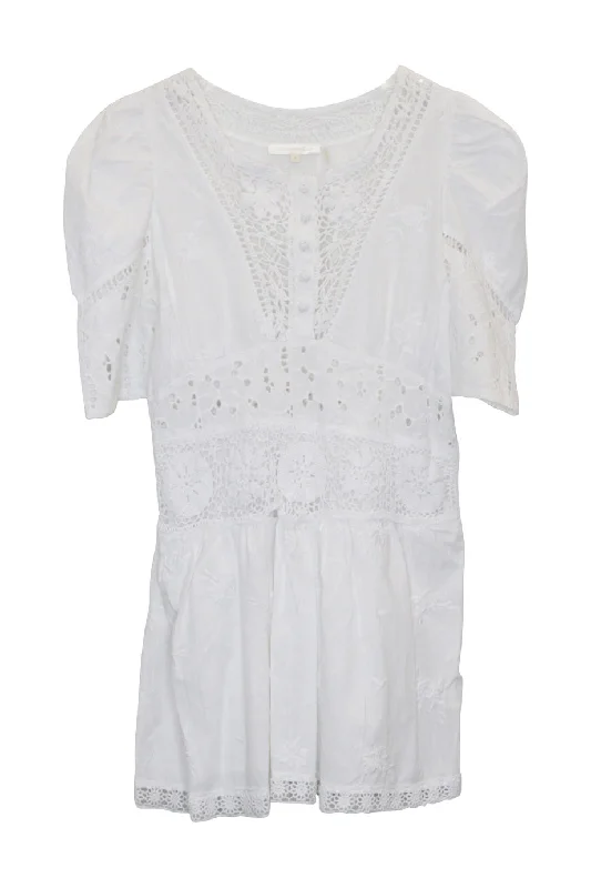 Lowest Price [WW23157] LoveShackFancy | Short sleeve top