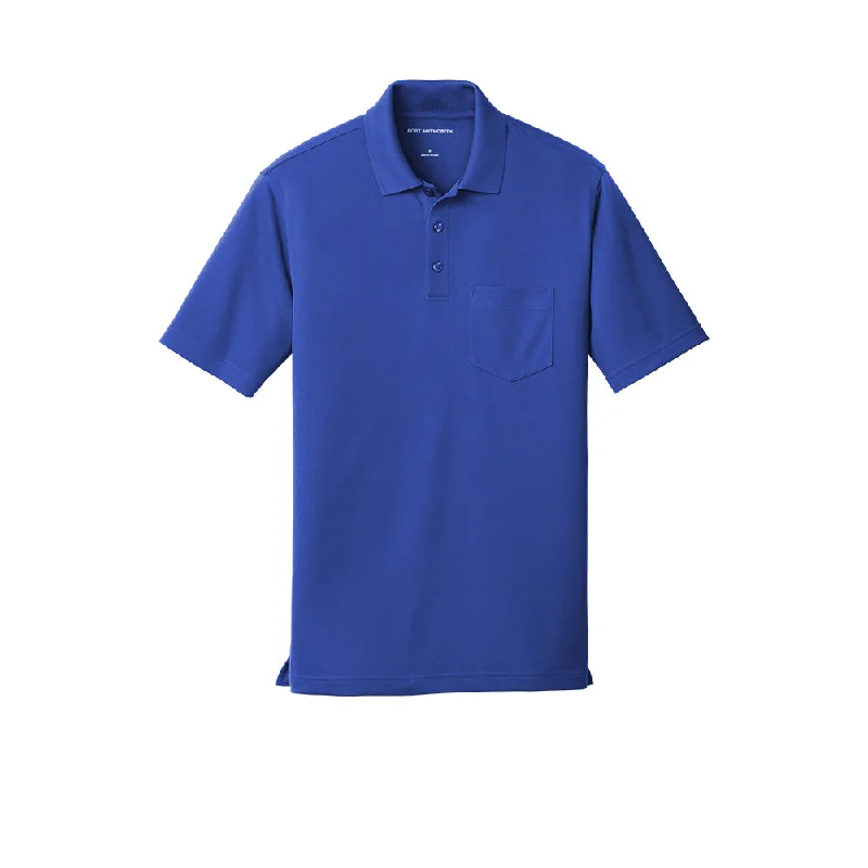 Extra Discount #Port Authority Dry Zone UV Micro-Mesh Pocket Polo