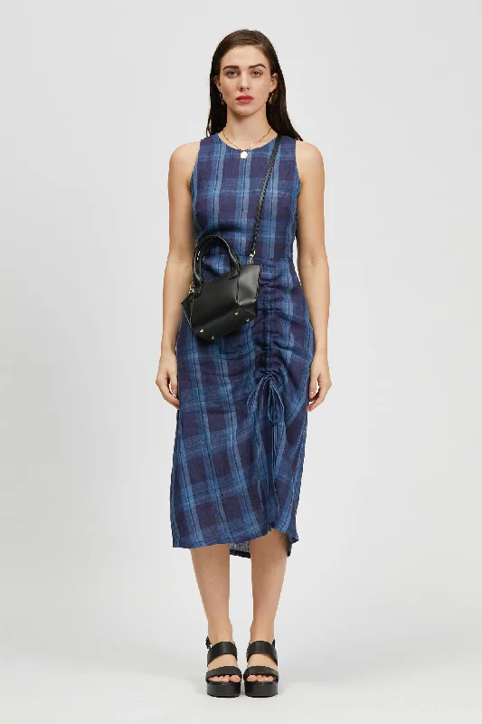 Mar Dress Blue/Navy Check