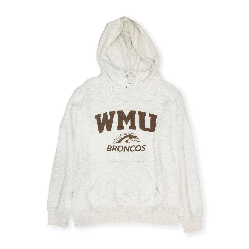 Ladies' WMU Broncos Sport Lace Scuba Hood