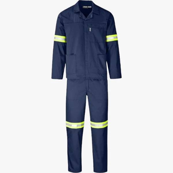 Online Only Brands Premium 2 Pc Conti Suit With Reflective Tape Navy
