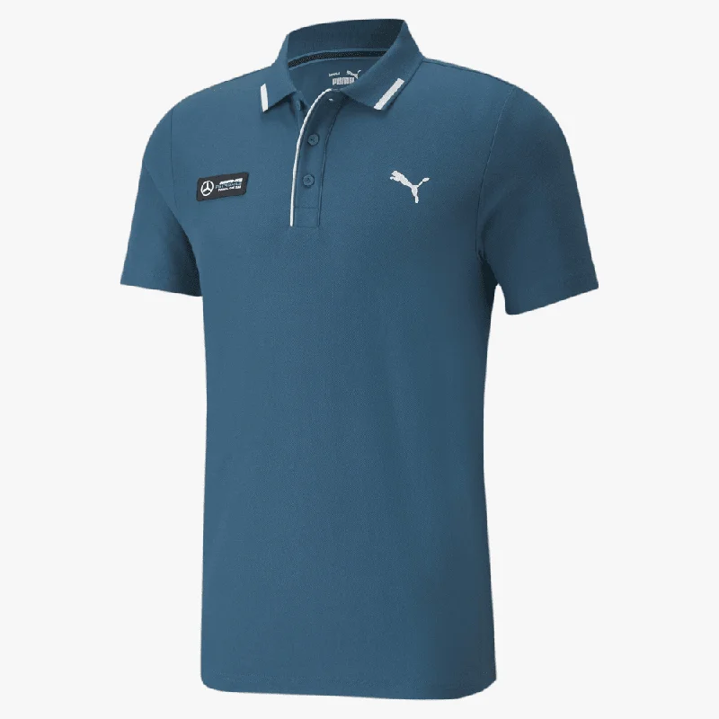 Weekend Deals That Amaze Puma Mens Mapf1 Basic Short Sleeve Golfer Blue Coral