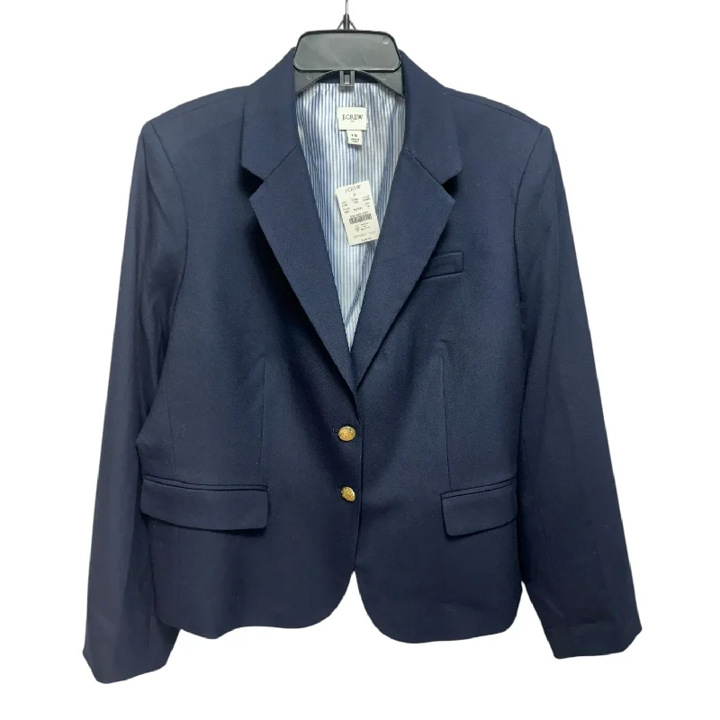 Weekend Offers That Delight Blazer By J. Crew In Navy, Size: 16