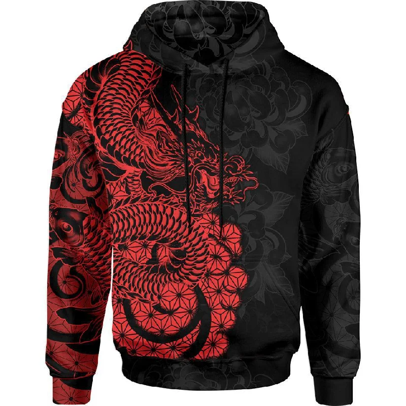 Unbeatable Deal Ryu Pullover Hoodie - Aka Edition