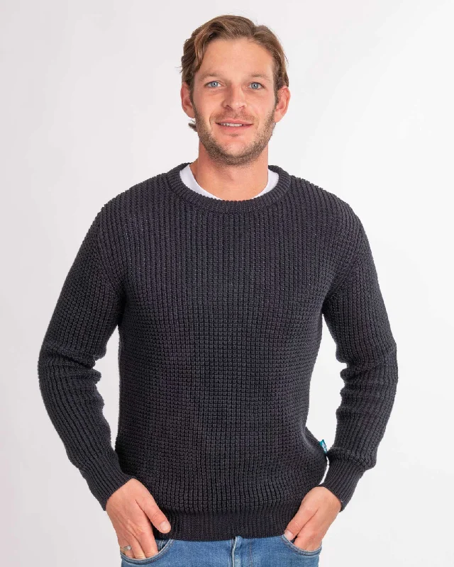 Clearance Sale Navy Fishermans Jumper
