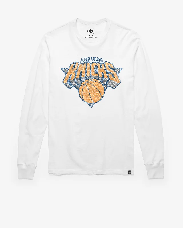 Weekend Specials to Delight NEW YORK KNICKS PREMIER '47 FRANKLIN LONG SLEEVE TEE