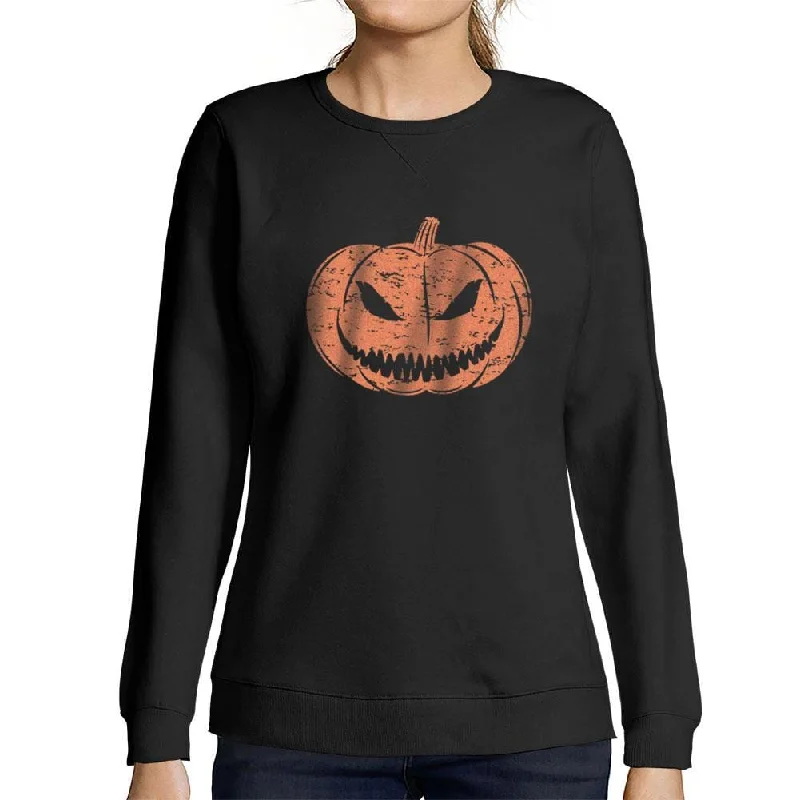 Price Fest ULTRABASIC - Women's Printed Graphic Sweatshirt Pumpkin Face T-Shirt Cute Casual Fall Halloween Tee Tops Deep Black Price Fest ULTRABASIC - Women's Printed Graphic Sweatshirt Pumpkin Face T-Shirt Cute Casual Fall Halloween Tee Tops Deep Black