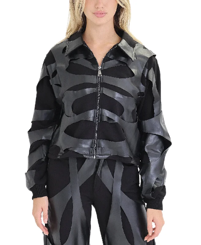 Weekend Deals to Brighten Your Day Faux Leather Top