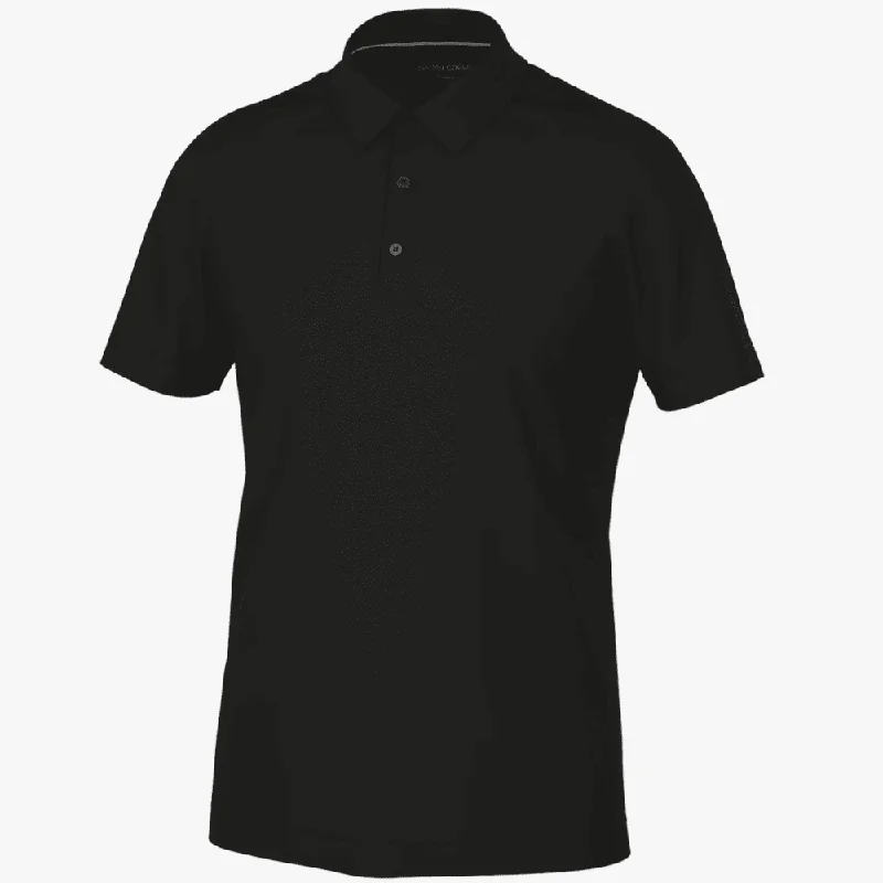 Sale Event Brands Mens Corporate Short Sleeve Golfer Black