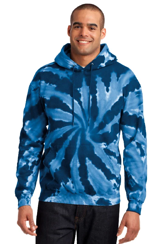 Weekend Specials to Grab Port & Company Mens Tie-Dye Fleece Hooded Sweatshirt Hoodie w/ Pouch Pocket - Navy Blue Weekend Specials to Grab Port & Company Mens Tie-Dye Fleece Hooded Sweatshirt Hoodie w/ Pouch Pocket - Navy Blue