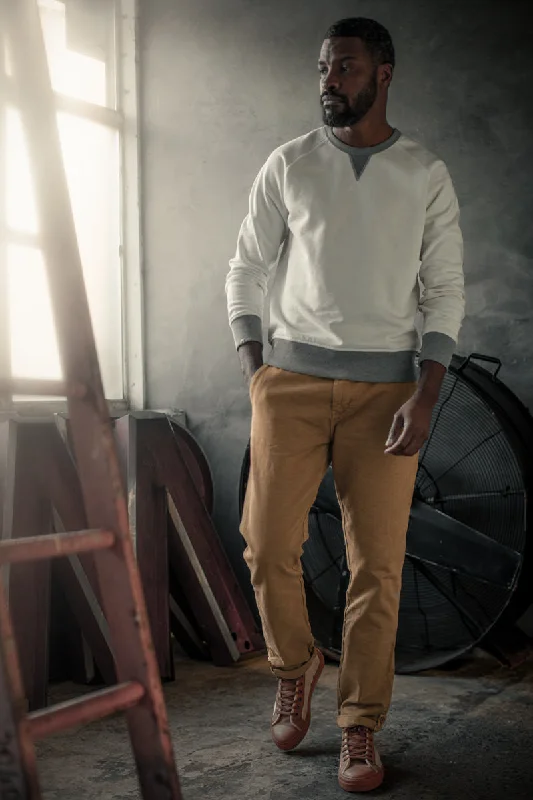 Weekend Offers You Can't Ignore &SONS Stone White Sweatshirt