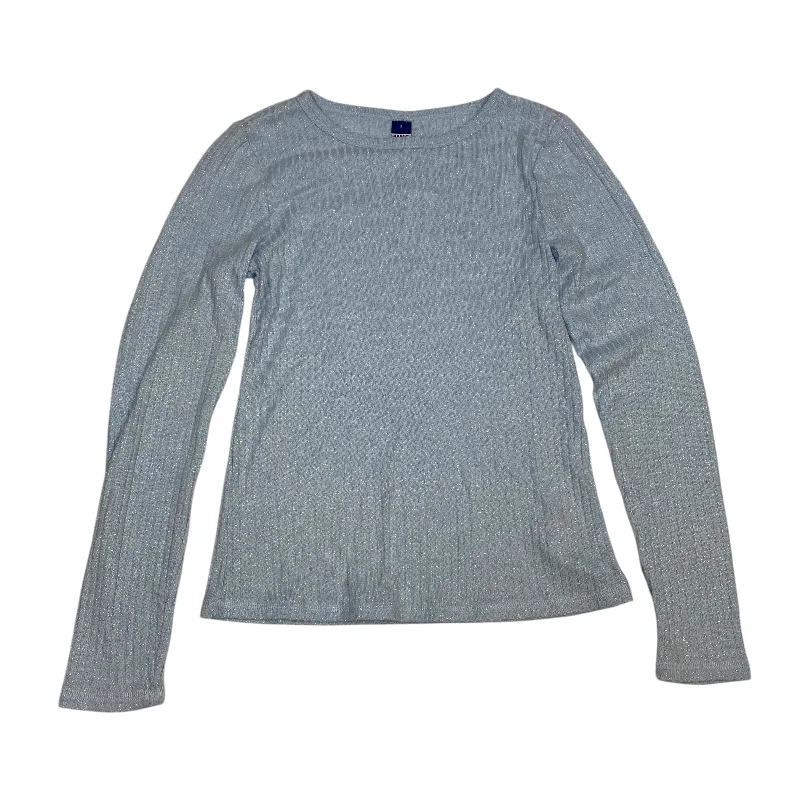 Great Deal Top Long Sleeve By Old Navy In Blue, Size: S