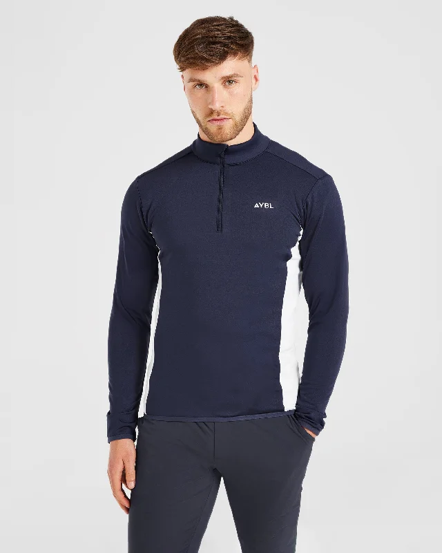 Best Seller Performance 1/4 Zip Pullover - Navy