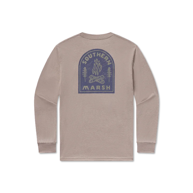 Deal Dash Seawash™ Tee - Campfire Badge - Long Sleeve