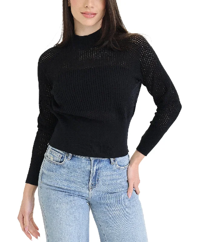 Weekend Offers That Please Knit Sweater w/ Holes