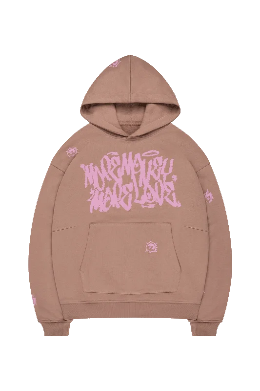 Weekend Savings Delight MOST WANTED HOODIE BROWN