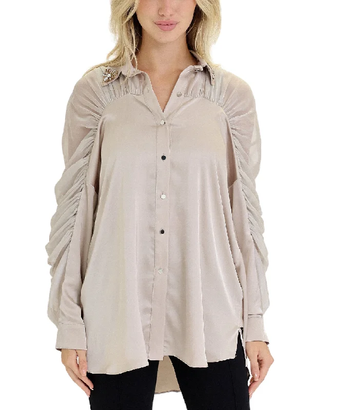 Weekend Bargains Just for You Ruched Blouse