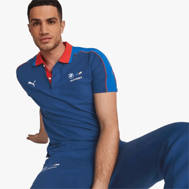 Weekend Deals That Excite Puma Mens Bmw Mms Polo Short Sleeve Golfer Blue