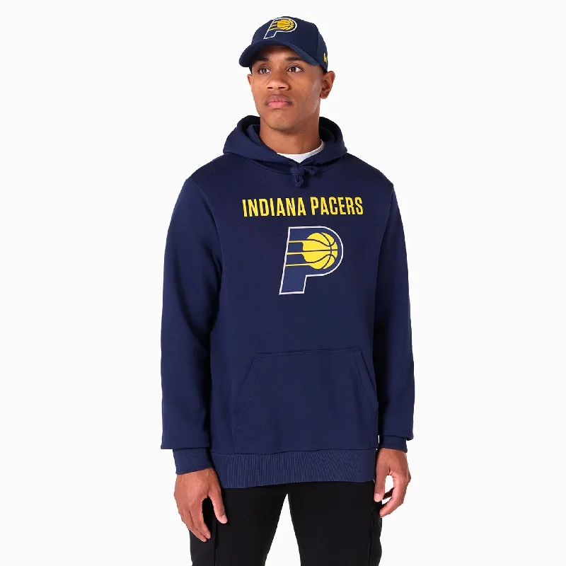 New Arrival Indiana Pacers NBA Navy Pullover Hoodie