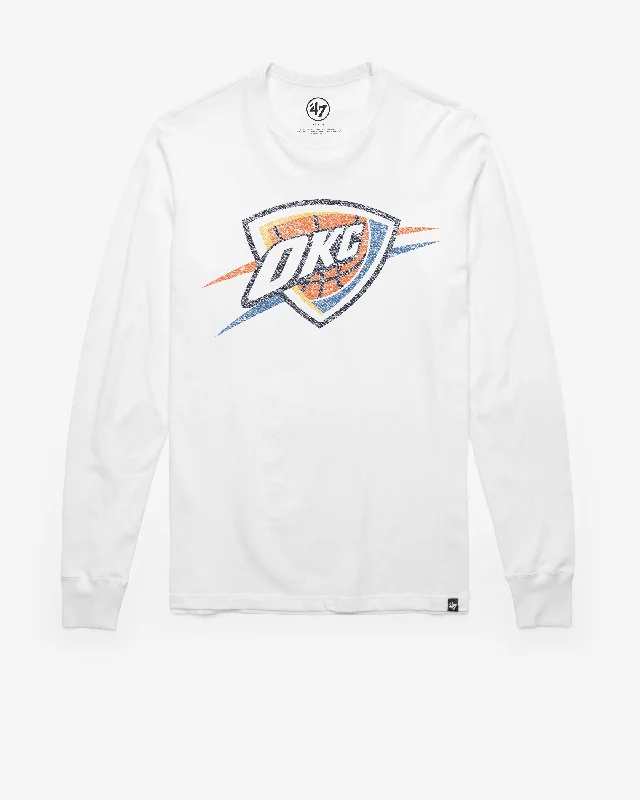 Act Fast OKLAHOMA CITY THUNDER PREMIER '47 FRANKLIN LONG SLEEVE TEE