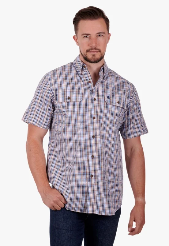 Shop and Save Thomas Cook Mens Lawson Short Sleeve Shirt