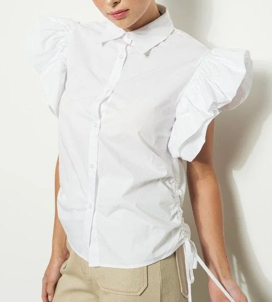 Alice white blouse