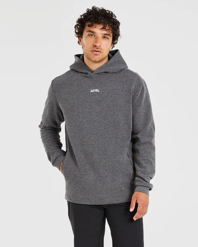 Time-Limited Offer Performance Lightweight Hoodie - Charcoal Marl