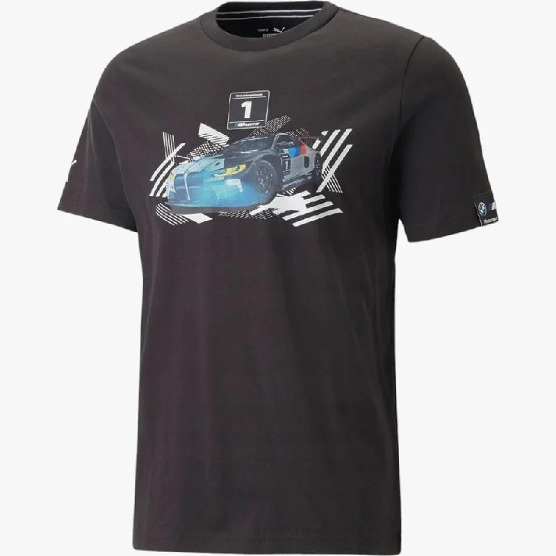 Weekend Offers You Can't Ignore Puma Mens Bmw Mms M4 Gt3 Short Sleeve Tee Black